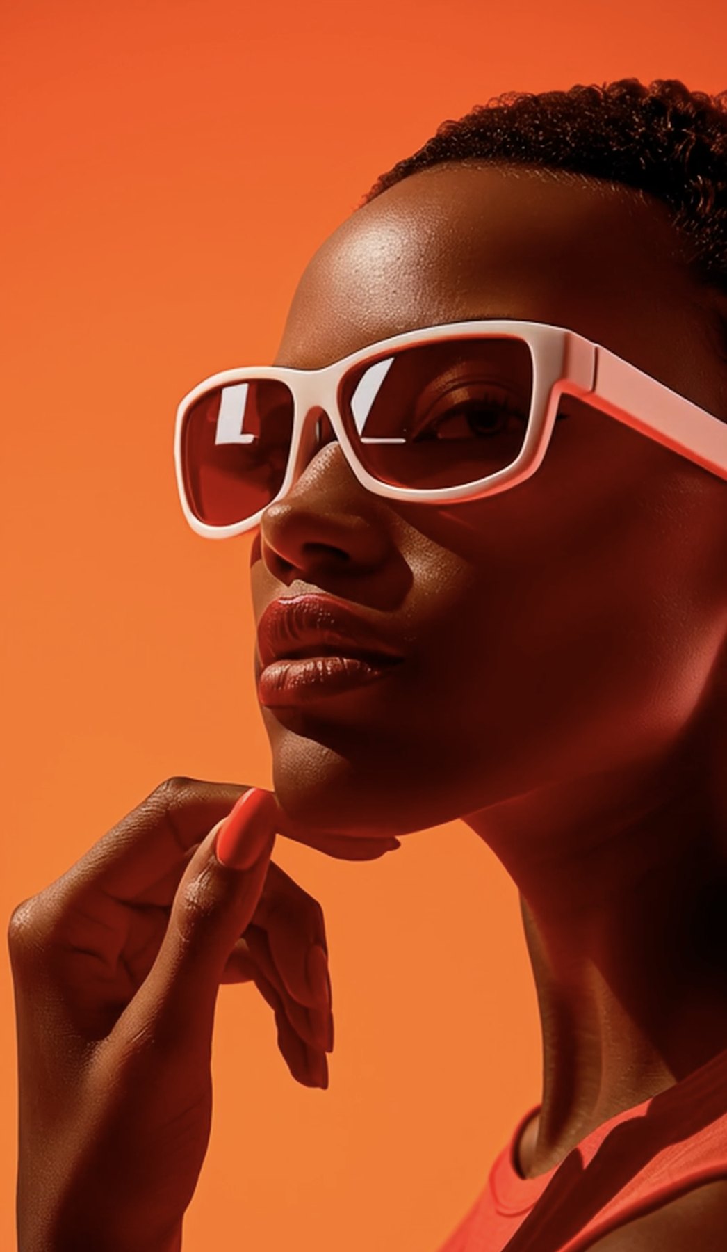Vouche eyewear AI-assisted spec ad cover